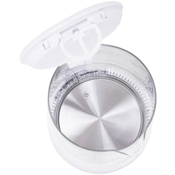 Электрочайник Mesko MS 1301 стеклянный с установкой температуры 2200 Вт 1,7 л White (MS1301W) - фото 6 Электрочайник Mesko MS 1301 стеклянный с установкой температуры 2200 Вт 1,7 л White (MS1301W) - фото 6