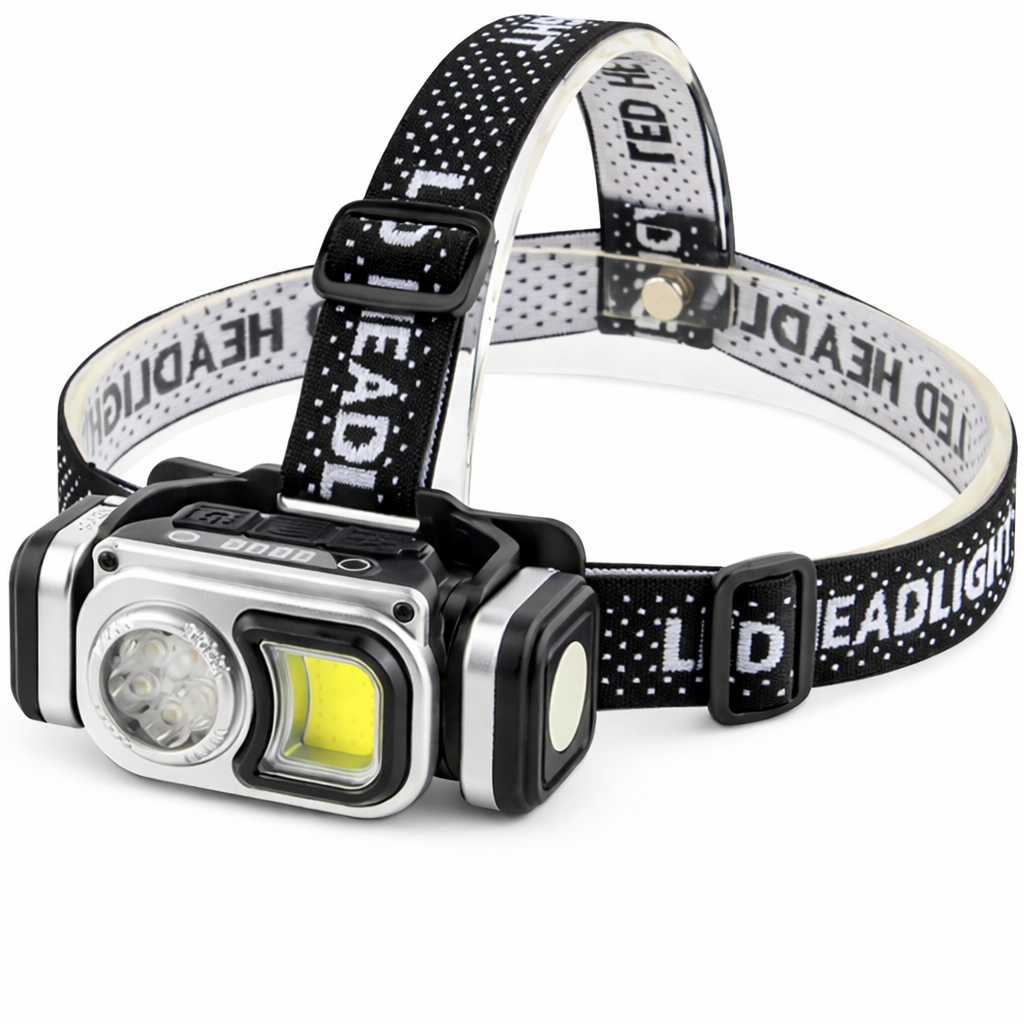 Фонарь налобный HX-T60 5SMD/COB 18650 USB Type-C белый/красный свет 4 режима (31822945) Фонарь налобный HX-T60 5SMD/COB 18650 USB Type-C белый/красный свет 4 режима (31822945)