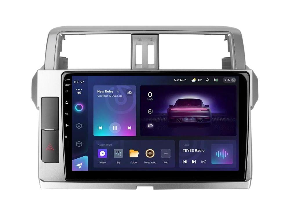 Автомагнитола штатная Teyes CC3 2K 6/128 GB для Toyota Land Cruiser Prado 150 2013-2017 10" (AR-71273)