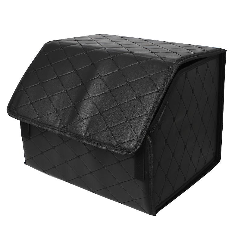 Органайзер автомобільний два відділи для зберігання на липучці з ручкою 65х30х30 см Black Органайзер автомобільний два відділи для зберігання на липучці з ручкою 65х30х30 см Black