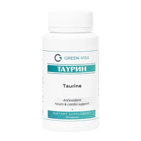 Таурин Green Visa Taurine 500 мг 90 капс. (000027792)