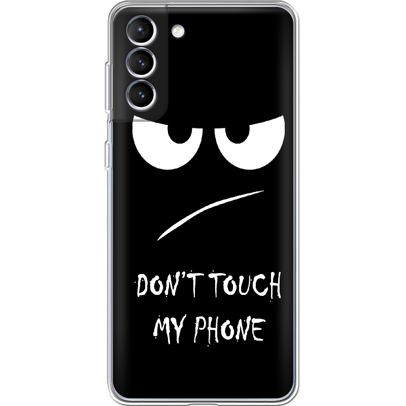 Чехол BoxFace Samsung G996 Galaxy S21 Plus Don't Touch my Phone Прозрачный силикон (41718-up535-41718)