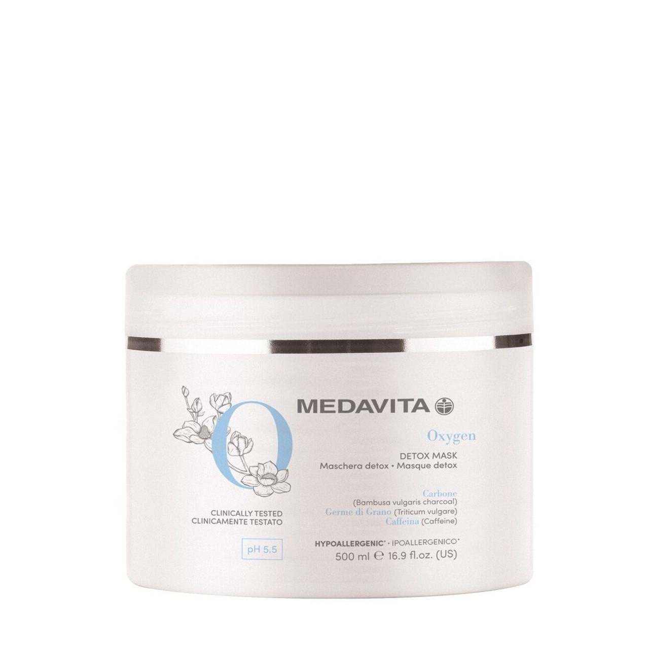 Маска-детокс з активним киснем для волосся Medavita Oxygen Detox Mask (01172)