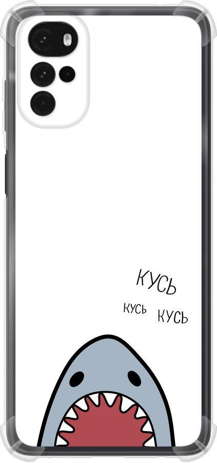 Чехол на Motorola G22 Акула (4870sp-2681-42517)