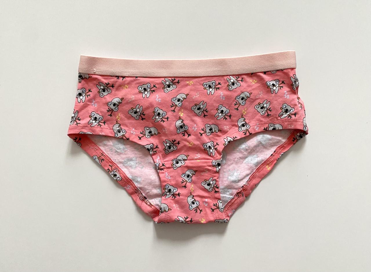 Труси-плавки на дівчинку з принтом коали Primark 128 см на 7-8 років Рожевий (2596352538)