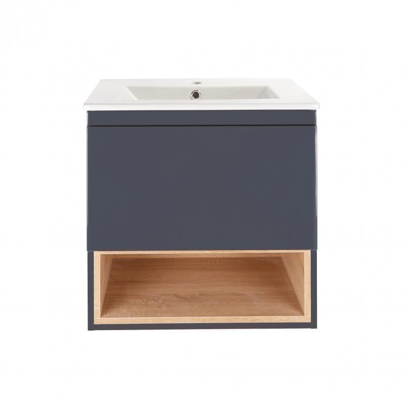 Комплект тумба подвесная и раковина врезная Q-tap Robin 600х580х437 Graphite/Whitish oak (QT1372TPВ6002GWO) Комплект тумба подвесная и раковина врезная Q-tap Robin 600х580х437 Graphite/Whitish oak (QT1372TPВ6002GWO)