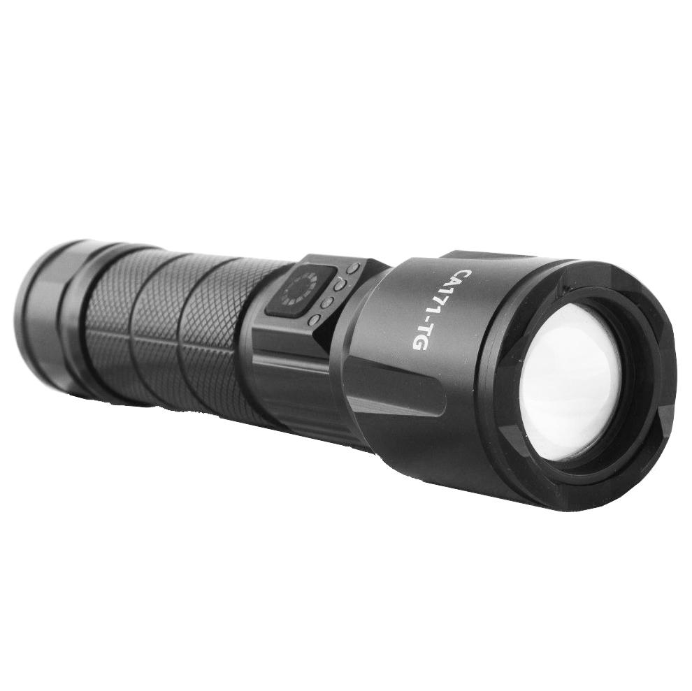 Фонарь CA171-PM10-TG 30W Zoom USB-C Power Indicator Черный (613542) - фото 2