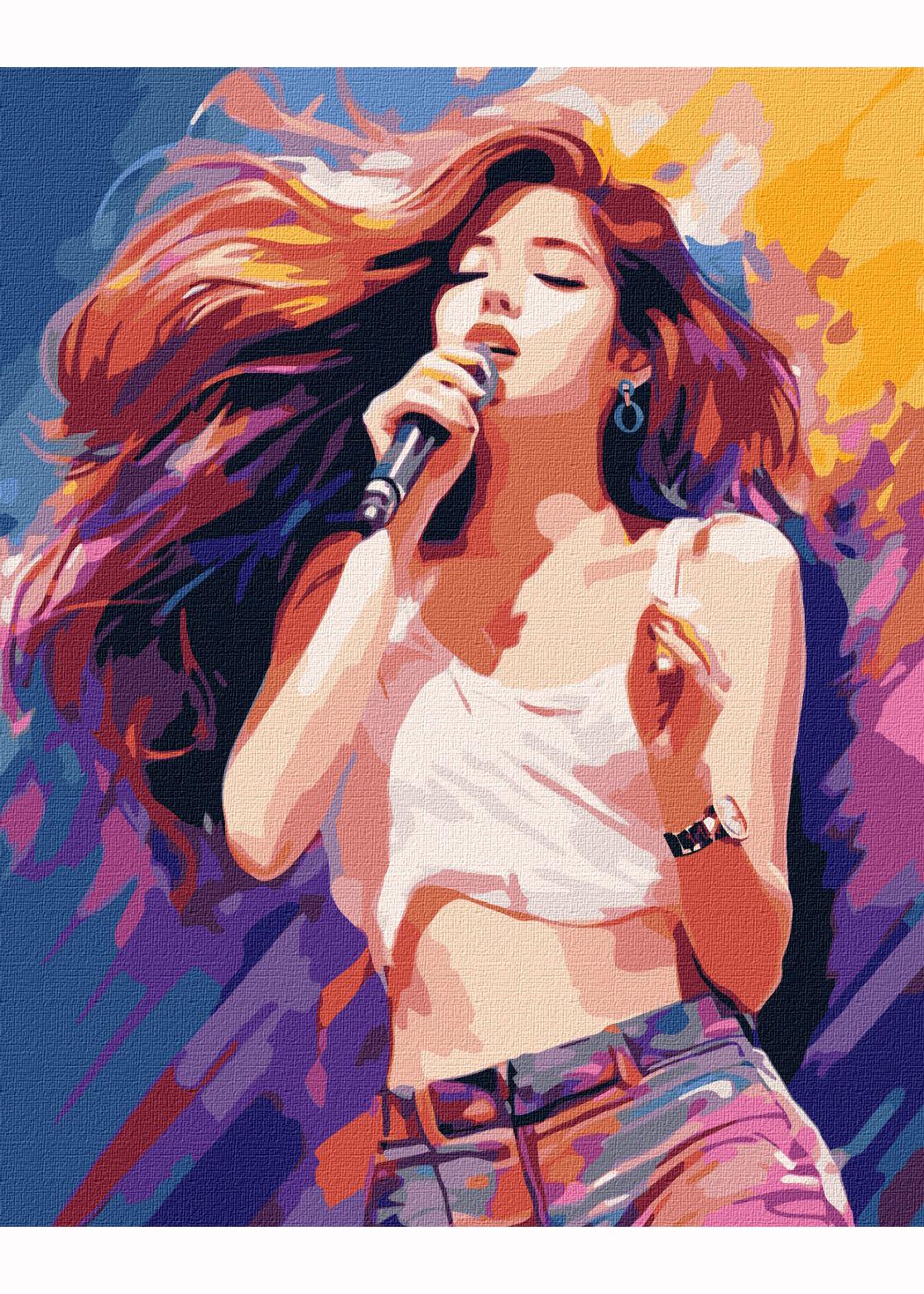 Картина по номерам Идейка Волшебный голос 40х50 (KHO8377)