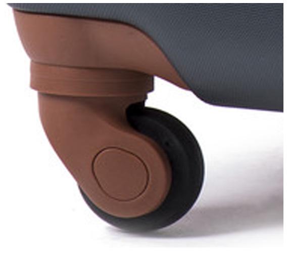 Валіза пластикова Wings 402 M на 4 колесах Зелений (CEKRBWI402MS4ZEL) - фото 5 Валіза пластикова Wings 402 M на 4 колесах Зелений (CEKRBWI402MS4ZEL) - фото 5