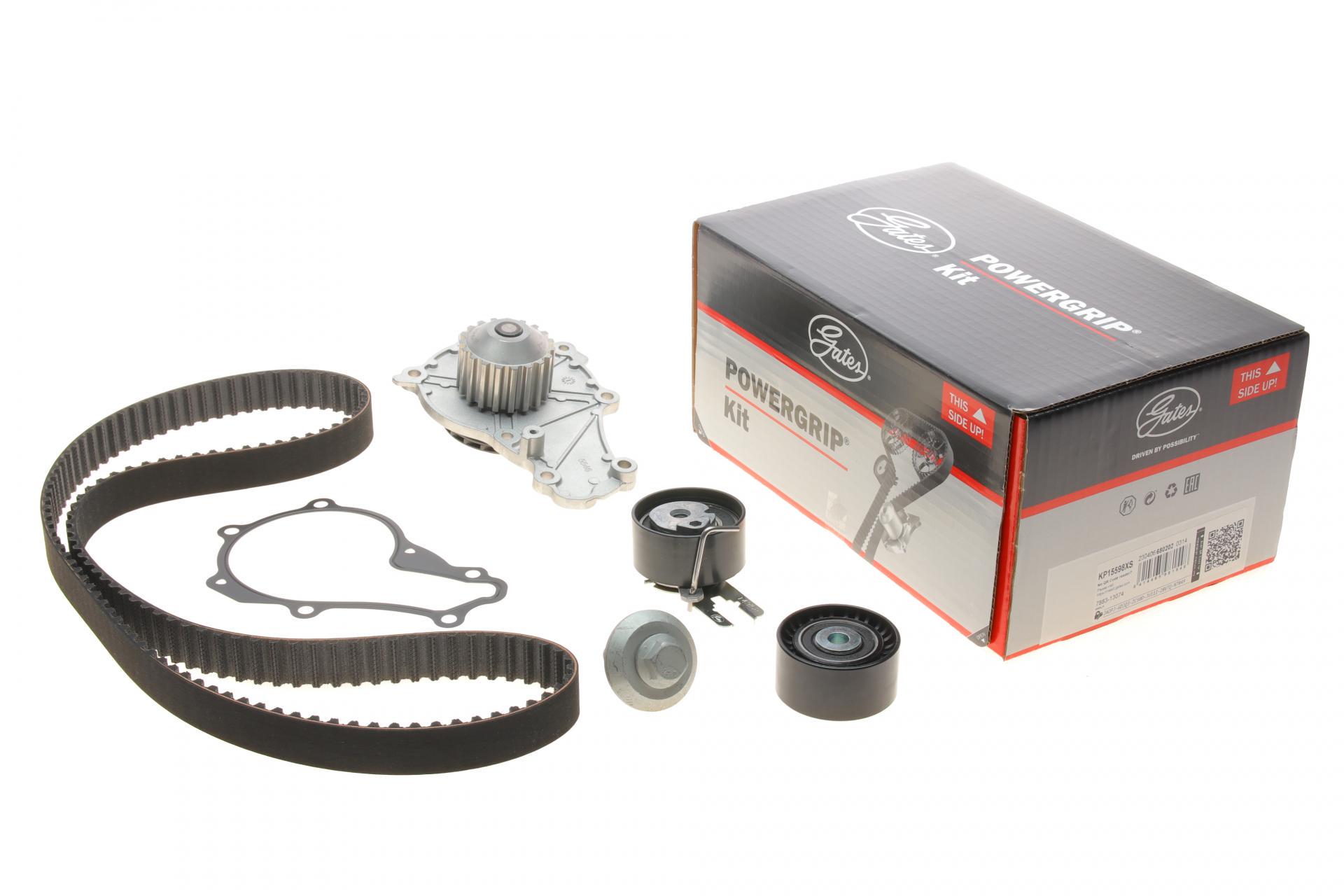 Комплект ГРМ и помпа GATES Citroen Berlingo/Peugeot Partner 1.6HDI z 137 (KP15598XS)