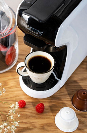 Кавоварка капсульна Camry CR 4414 White (1641059537) - фото 8