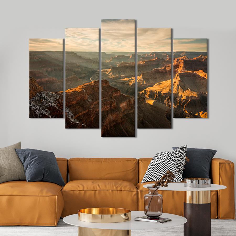 Картина природа Знаменитый Большой каньон 187x119 см (A1106-5)