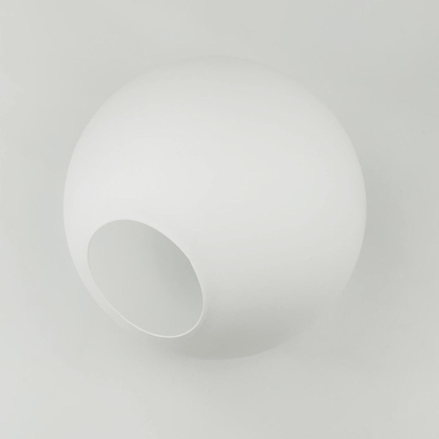 Плафон скляна куля Premium ⌀130-55 мм під лампу G9/E14 Білий матовий - фото 7 Плафон скляна куля Premium ⌀130-55 мм під лампу G9/E14 Білий матовий - фото 7