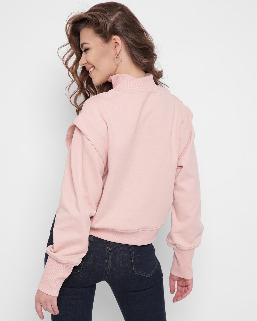 Свитшот Carica 6609-27 M Персиковый (2000002406921) - фото 3