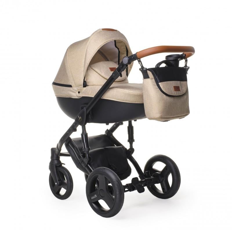 Коляска Verdi Mirage Summer универсальная 3в1 с дождевиком и сумкой и чехол на ножки Beige