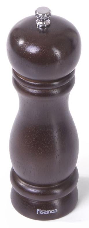 Мельница для специй Fissman Spice Rossey 16,5х5 см корпус Темное дерево (FN-8094)