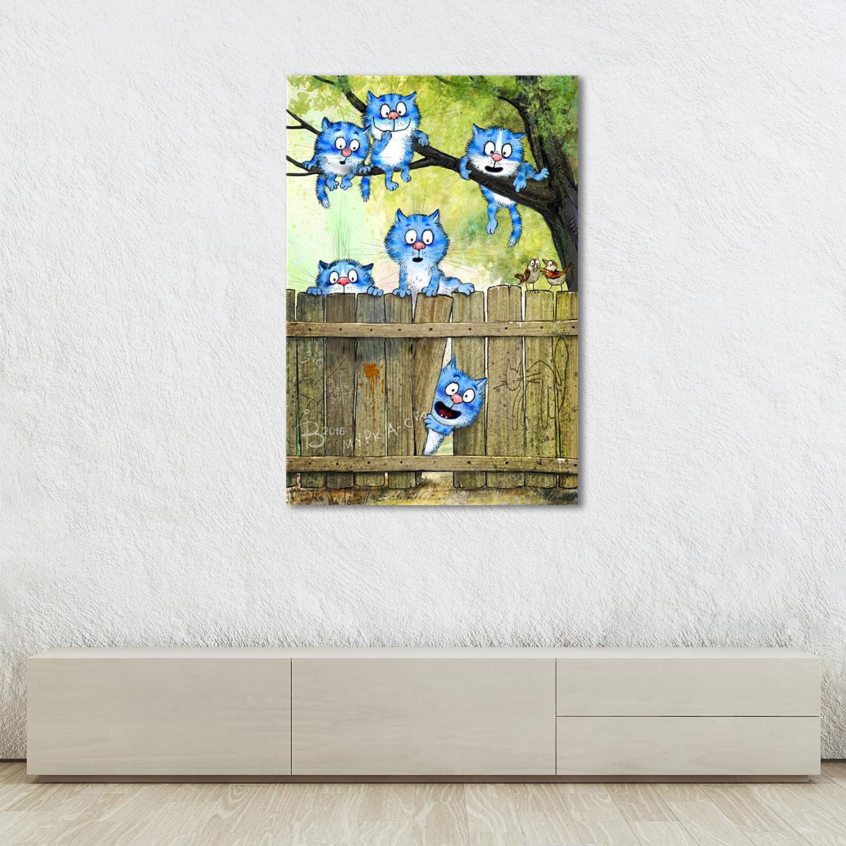 Модульная картина Не может быть... 1 модуль 60x90 см