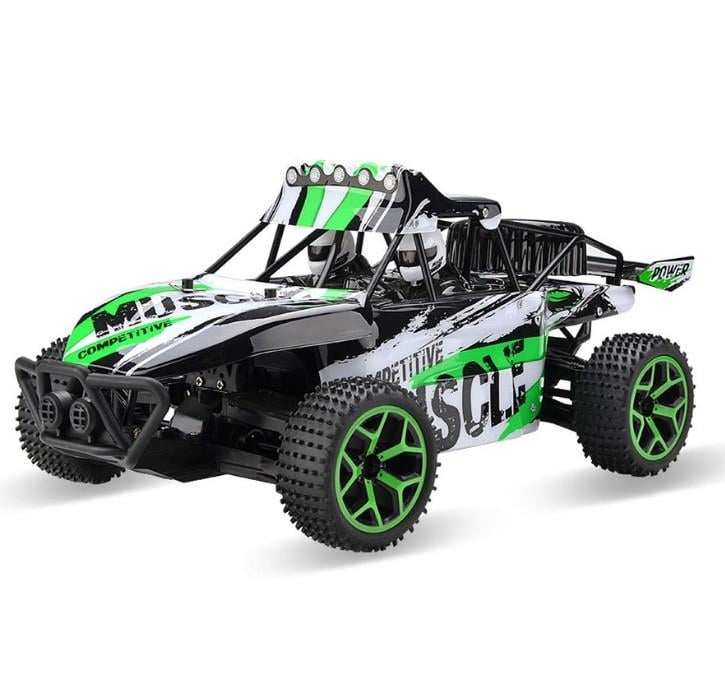 Игрушка на радиоуправлении Crazon GS03B Competitive Muscle детский автомобиль 1:18 4х4 Зеленый