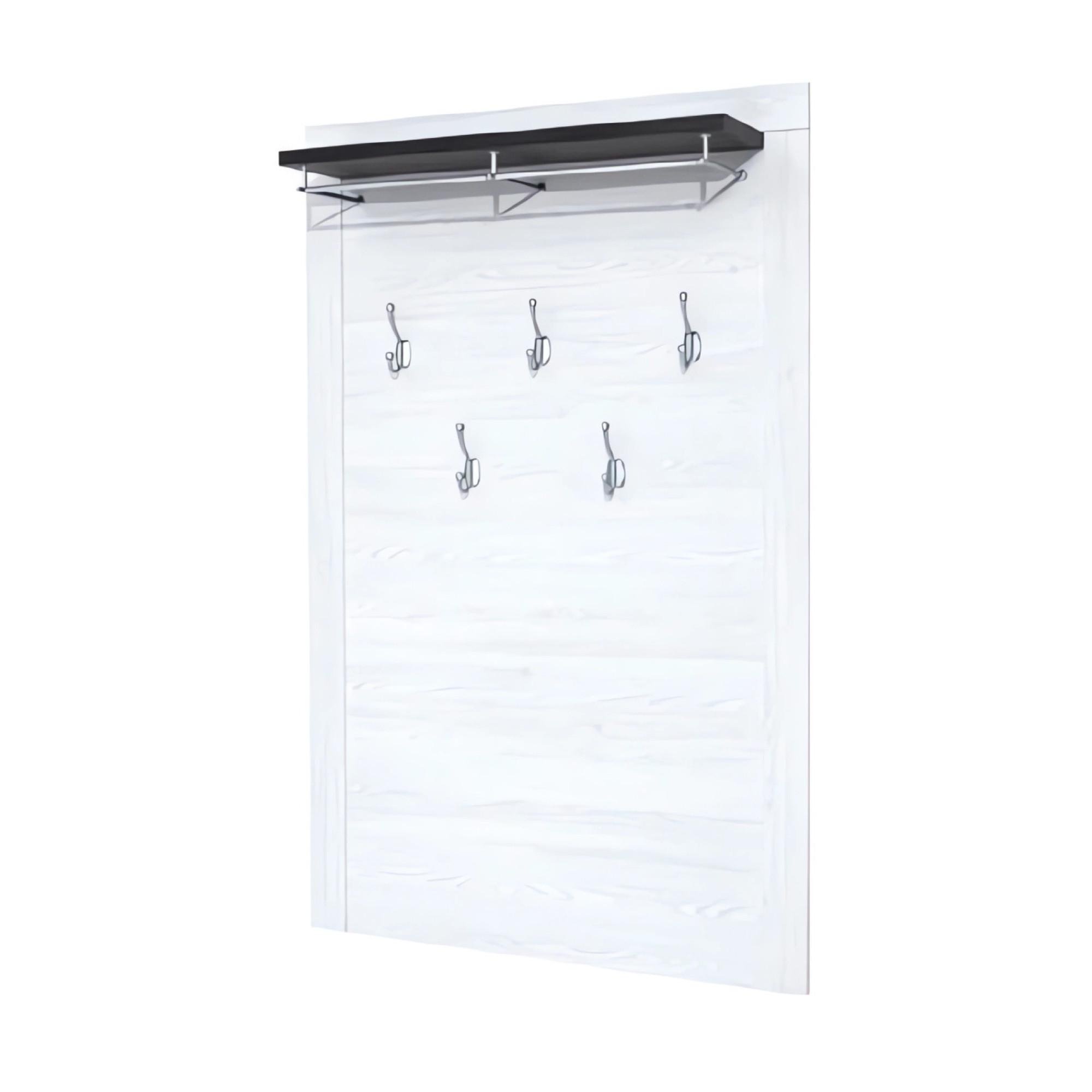 Вешалка настенная ВМК Антверпен II 16/10 Ясень снежный/Дуб мореной (GRB-1666) Вешалка настенная ВМК Антверпен II 16/10 Ясень снежный/Дуб мореной (GRB-1666)