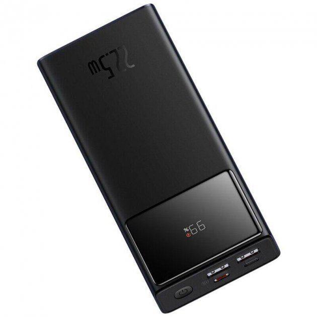 Портативное зарядное BASEUS Star Lord Display 22,5 Вт 20000 mAh Black (PPXJ060001)