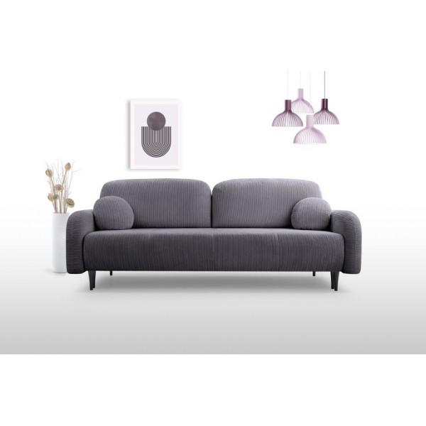 Диван раскладной Perfect Home Cloud натуральное дерево ДСП/ткань Elma 07 Серый (49497) - фото 6 Диван раскладной Perfect Home Cloud натуральное дерево ДСП/ткань Elma 07 Серый (49497) - фото 6