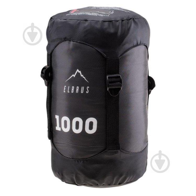 Спальний мішок Elbrus Carrylight 1000 220 Чорний - фото 2