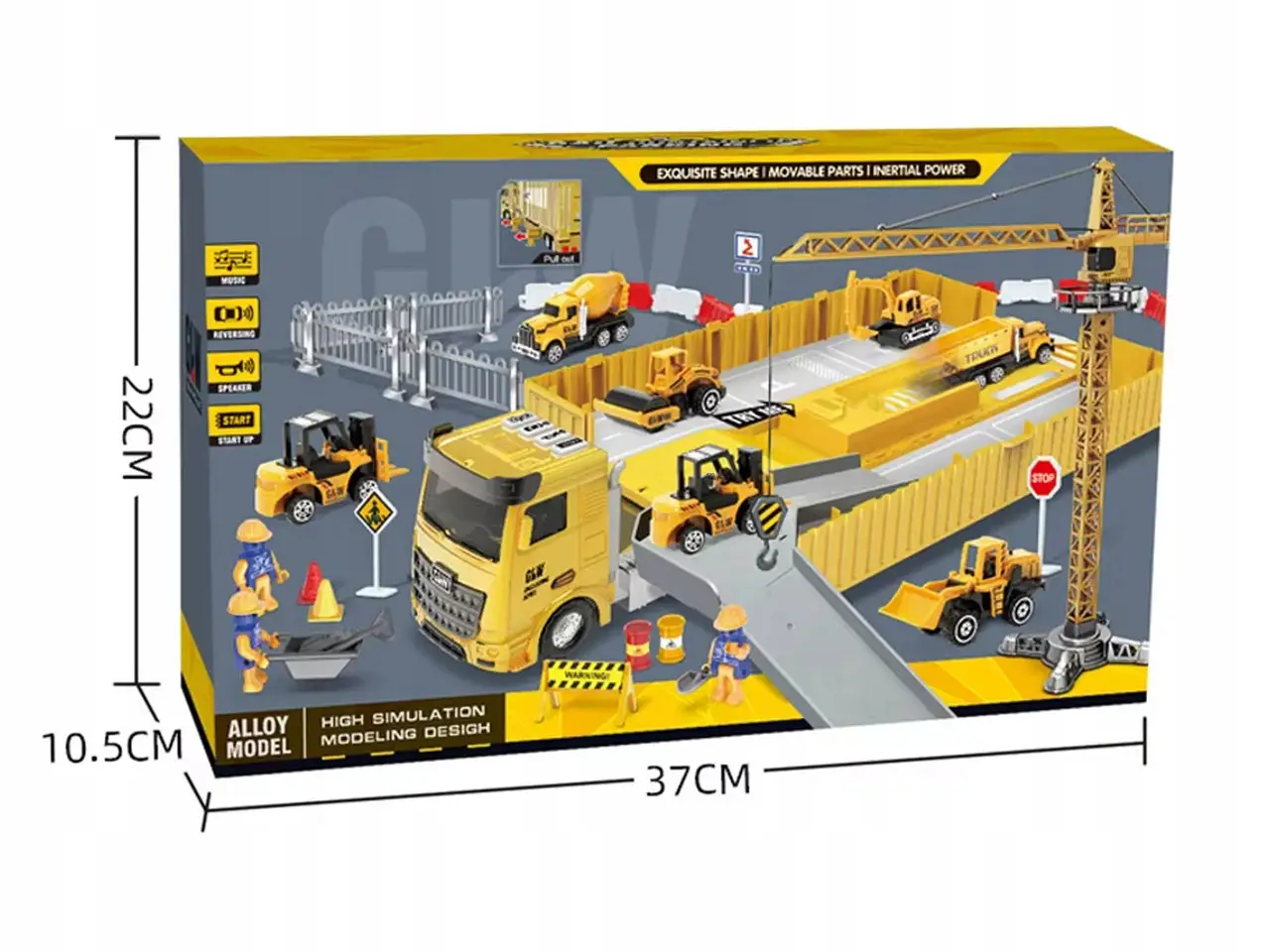 Дитячий будівельний набір Iso Trade 26578 з краном/рессорами/технікою (26578) - фото 8 Дитячий будівельний набір Iso Trade 26578 з краном/рессорами/технікою (26578) - фото 8