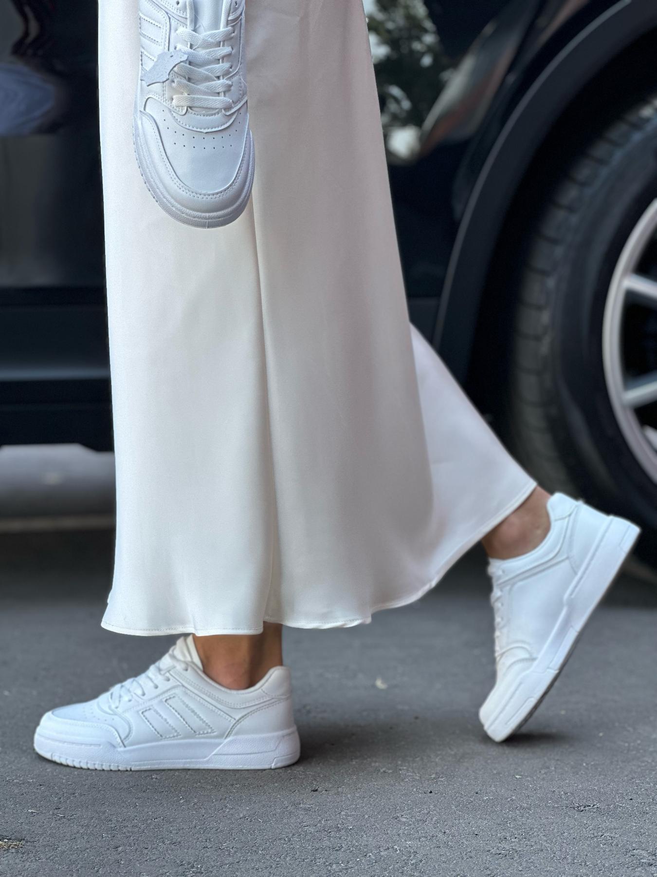 Кеды женские пресс-кожа р. 39 Белый (10381448) - фото 4 Кеды женские пресс-кожа р. 39 Белый (10381448) - фото 4