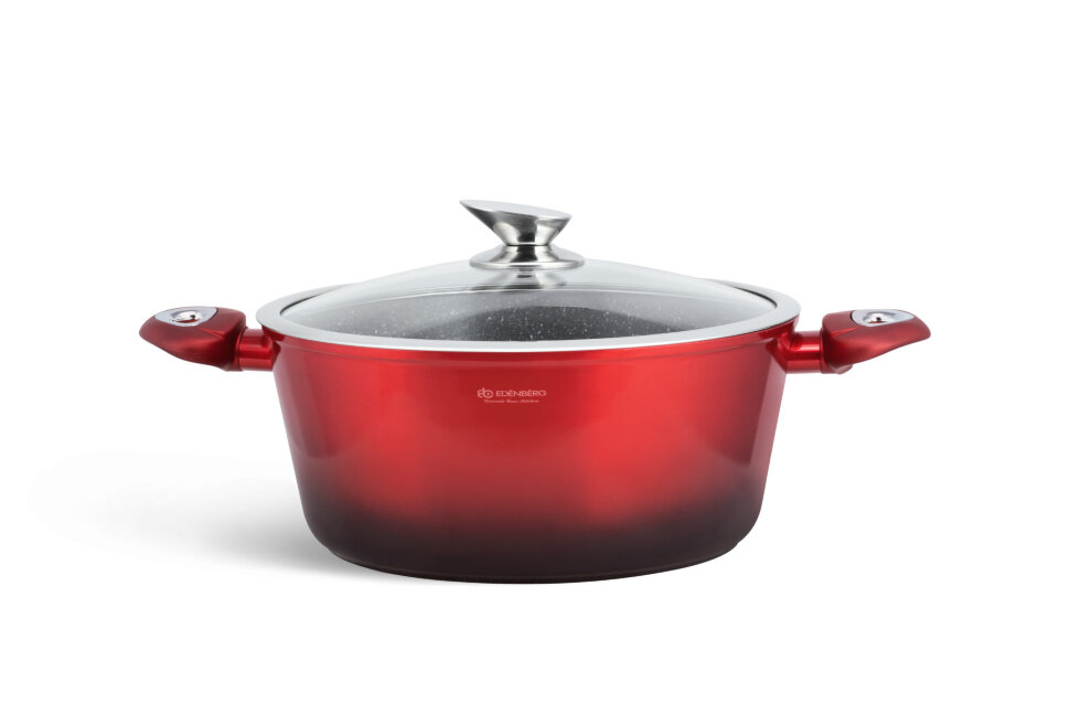 Набор кухонной посуды Edenberg 15 пр. с антипригарны покритием (EB-5619) - фото 6 Набор кухонной посуды Edenberg 15 пр. с антипригарны покритием (EB-5619) - фото 6