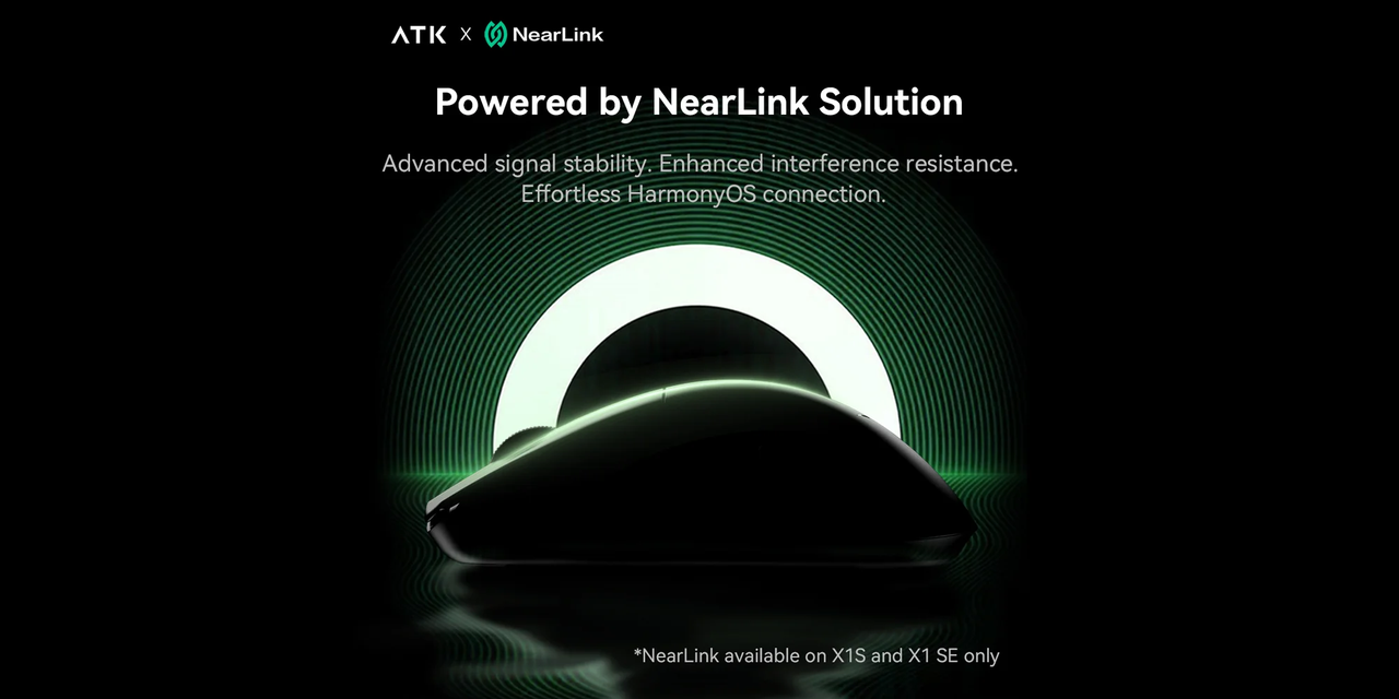 Мышка игровая ATK X1 SE 55 г PAW3950 3 режима Bluetooth/2,4G/USB для FPS Black (2675890292) - фото 9 Мышка игровая ATK X1 SE 55 г PAW3950 3 режима Bluetooth/2,4G/USB для FPS Black (2675890292) - фото 9