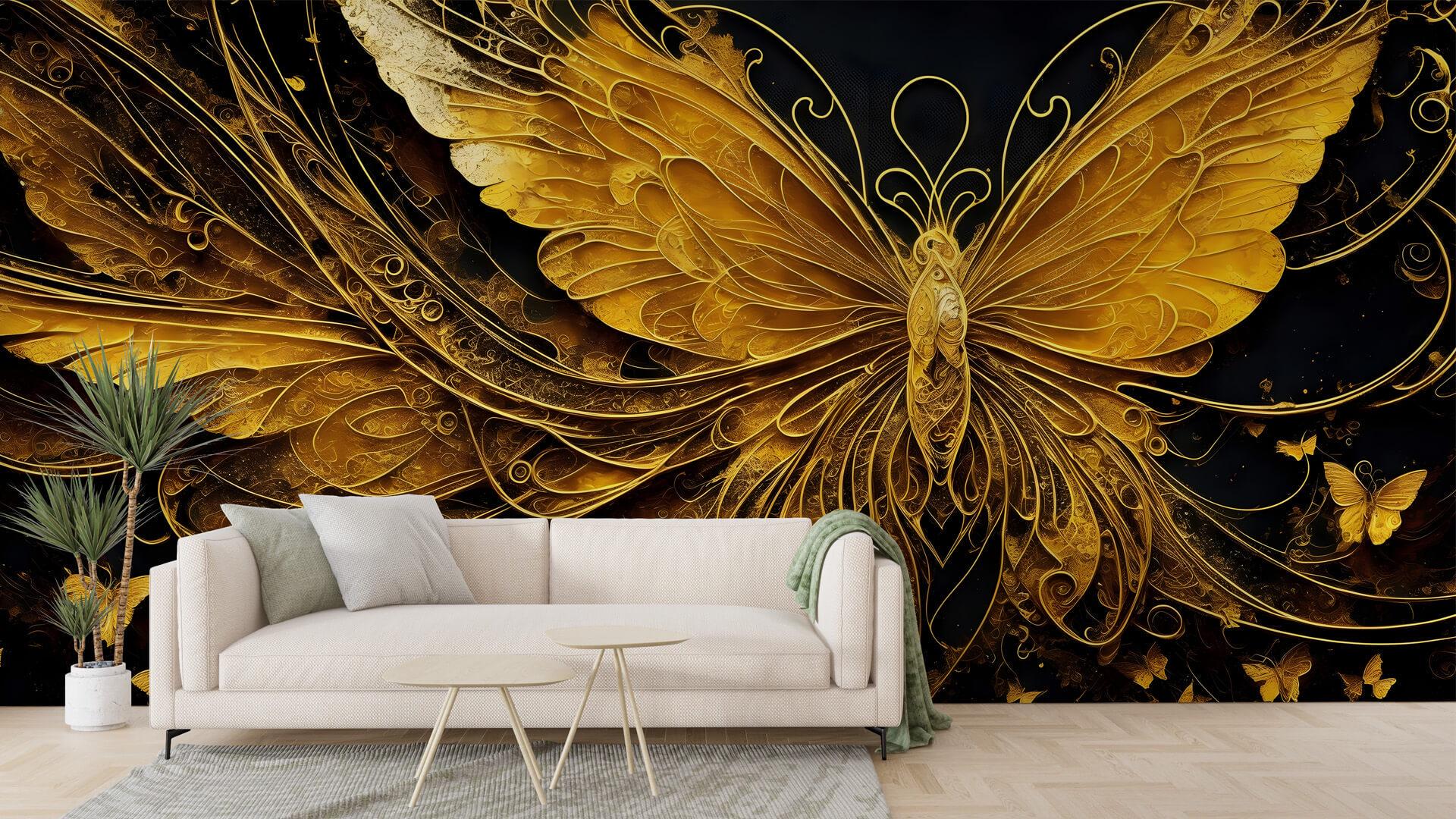 Фотообои флизелиновые Styleo Print-walls Симфония крыльев 0695 300х250 см (Pw-0695/2)