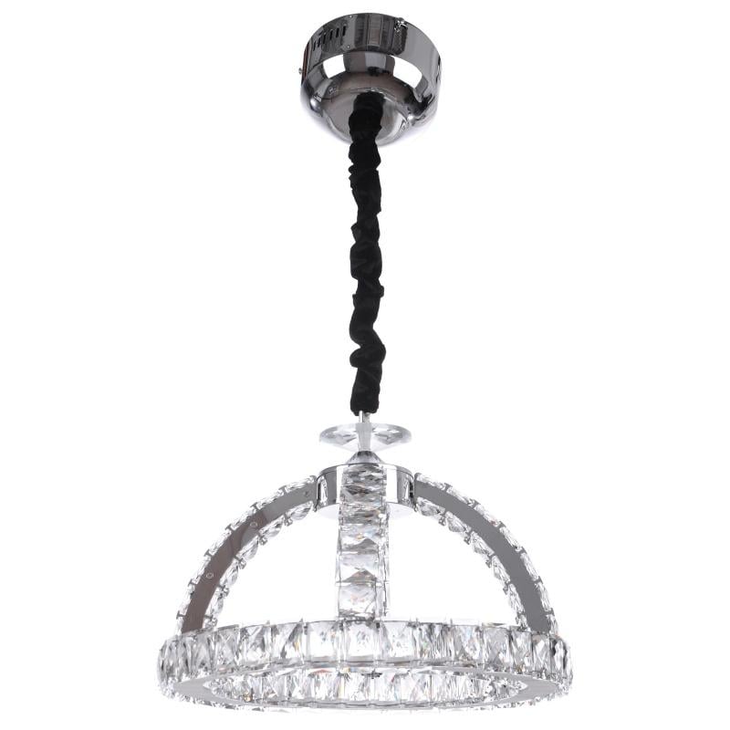 Люстра подвесная Brille BR-968S/28 W CH led светодиодная