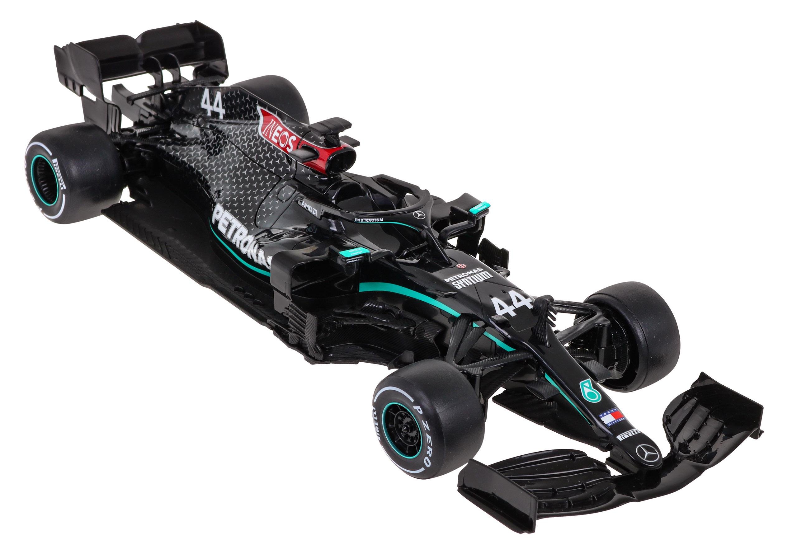 Автомобиль дистанционно управляемый Mercedes-AMG F1 W11 EQ Performance RASTAR модель 1:18 - фото 6