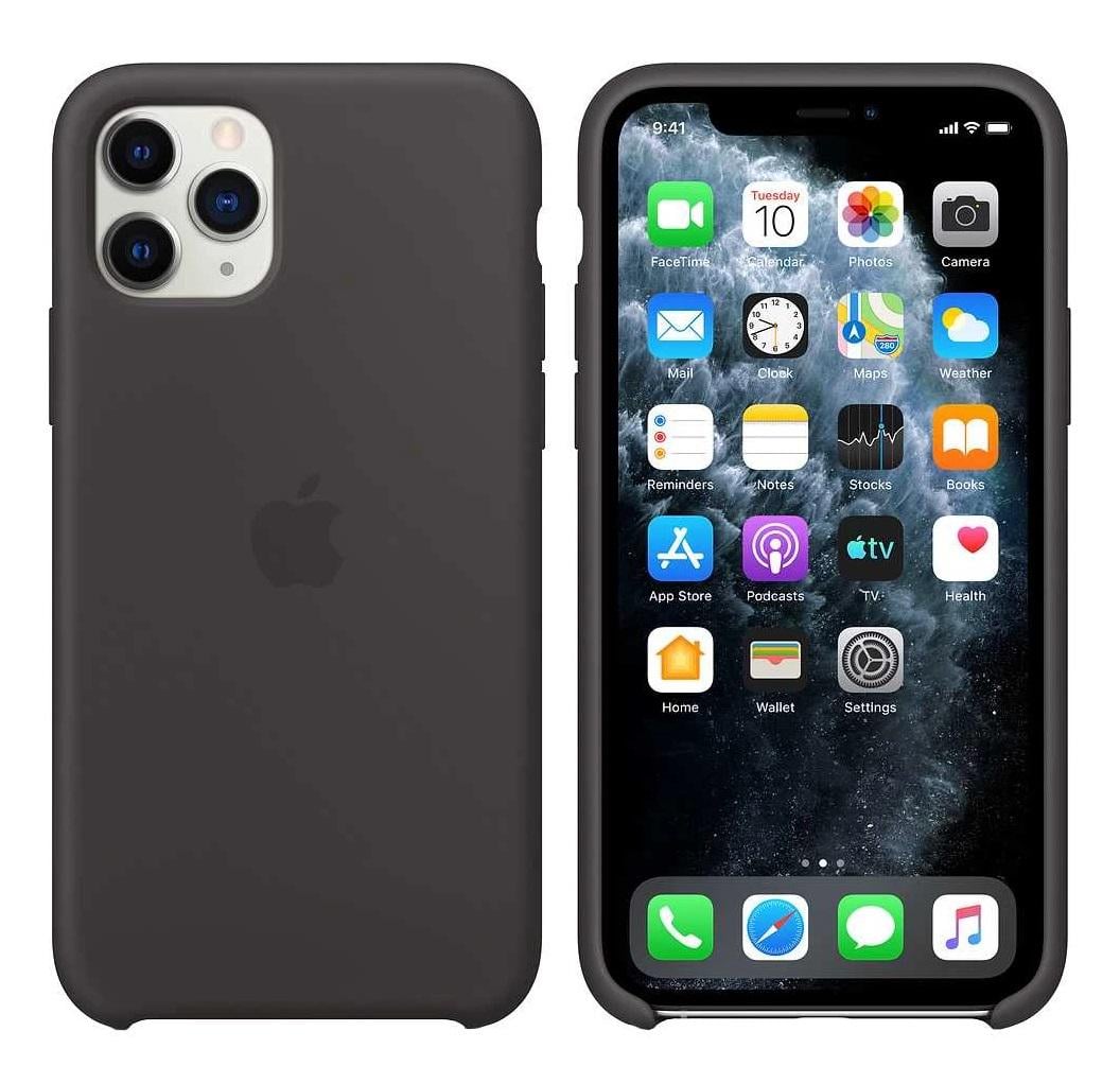 Чехол противоударный силиконовый Silicone Case MWYN2ZM/A для Apple Iphone 11 Pro (5.8") Black