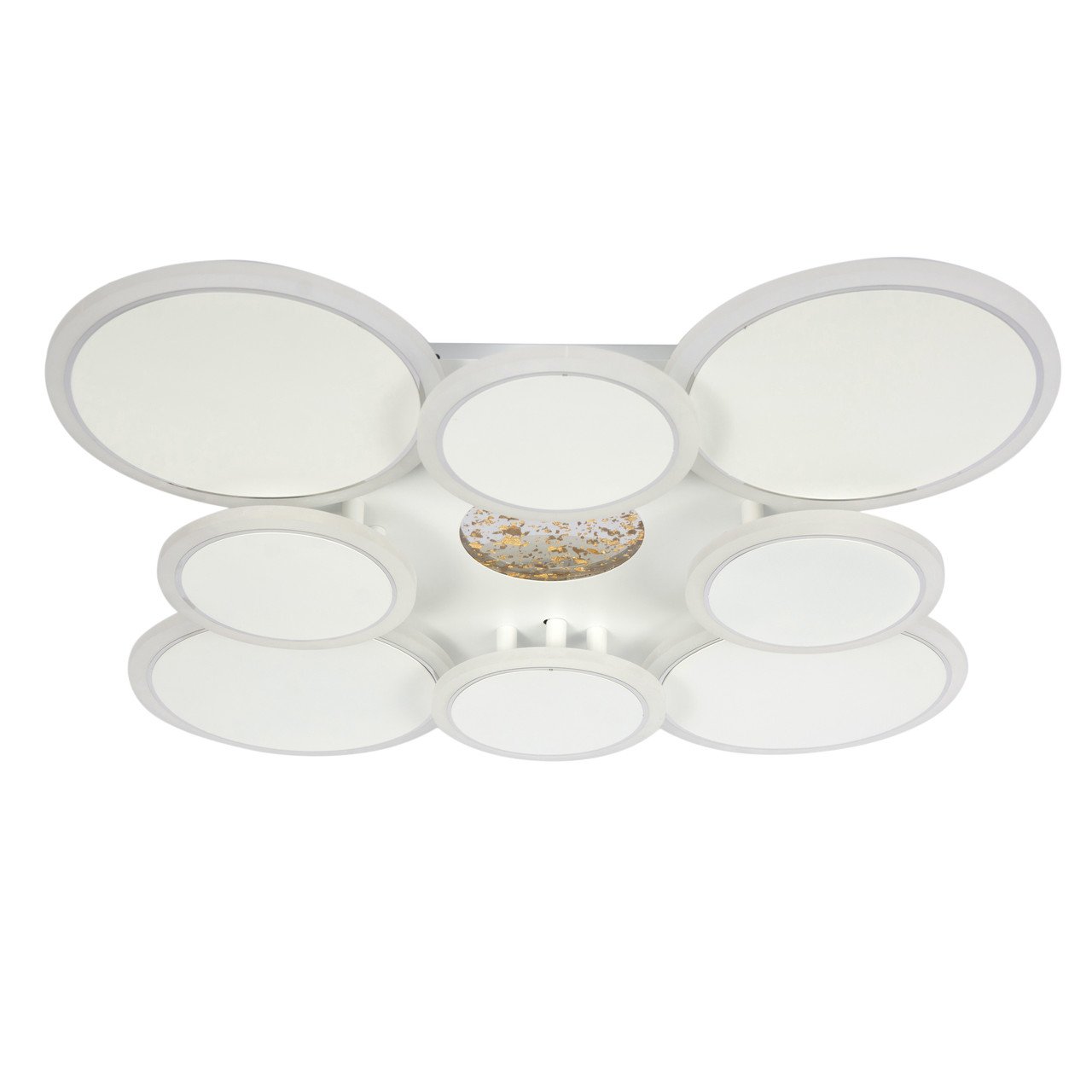 Люстра LED потолочная Sunlight 5890/4+4 Белый