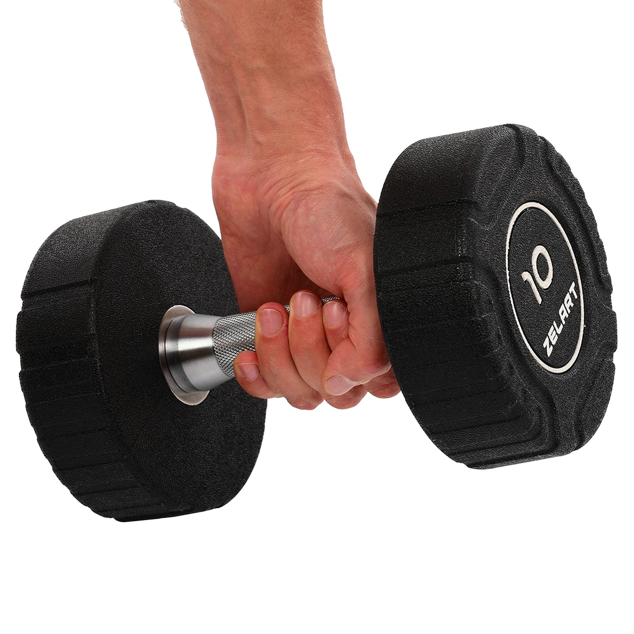 Гантель цельная Zelart TA-3111-10 CPU покрытие 10 кг (2537101723) - фото 2 Гантель цельная Zelart TA-3111-10 CPU покрытие 10 кг (2537101723) - фото 2