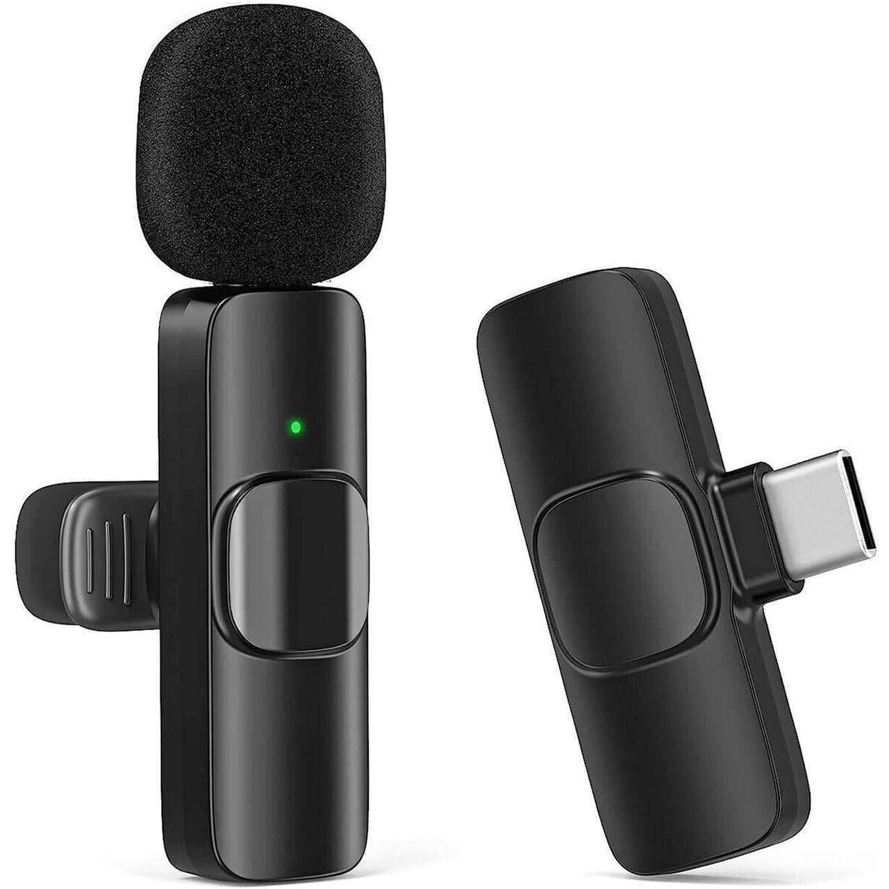 Микрофон беспроводной петличный с Type-C Savetek P27 для смартфона/ноутбука/планшета 2,4 ГГц