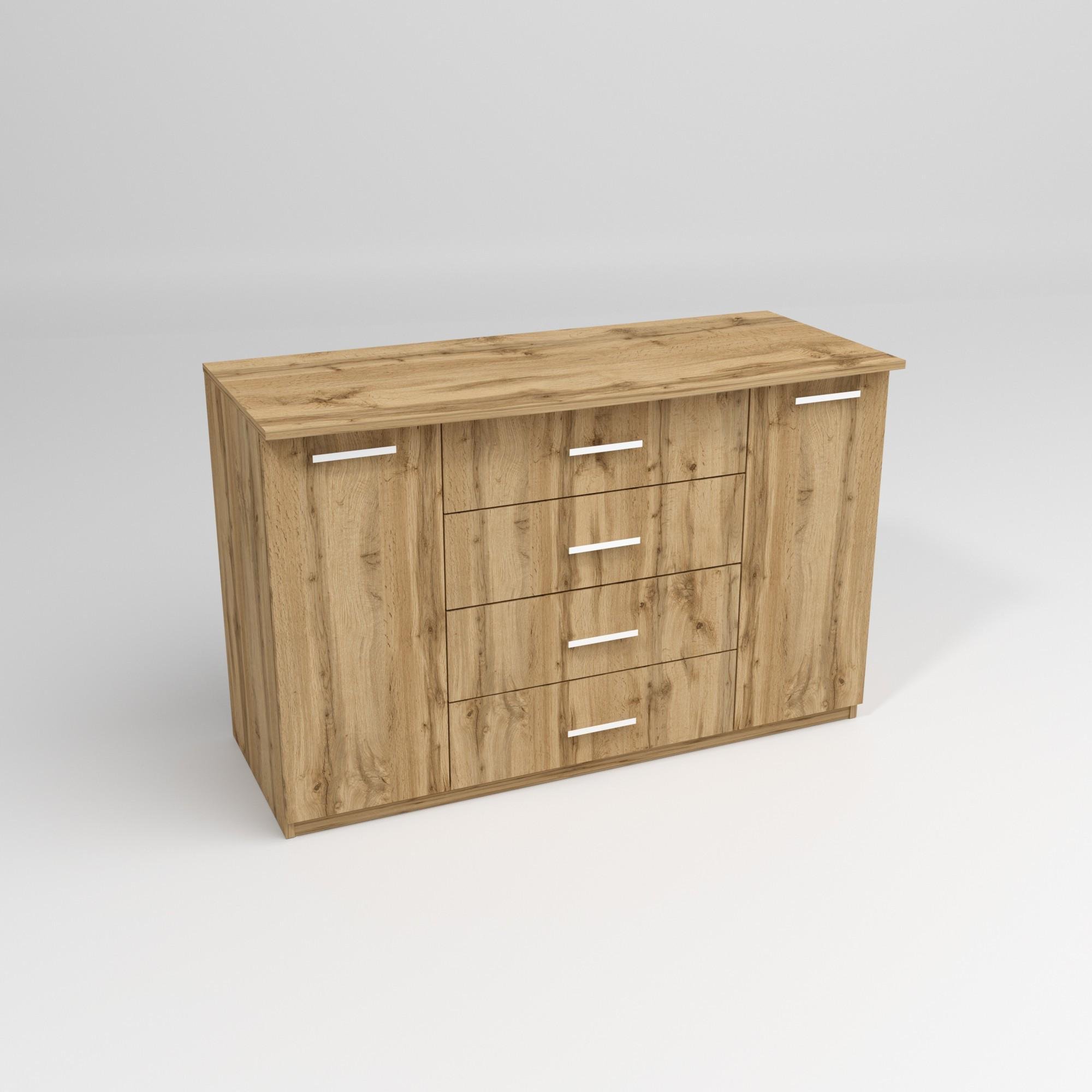 Комод №3 1200х450х800 мм Дуб Тахо (10899981)