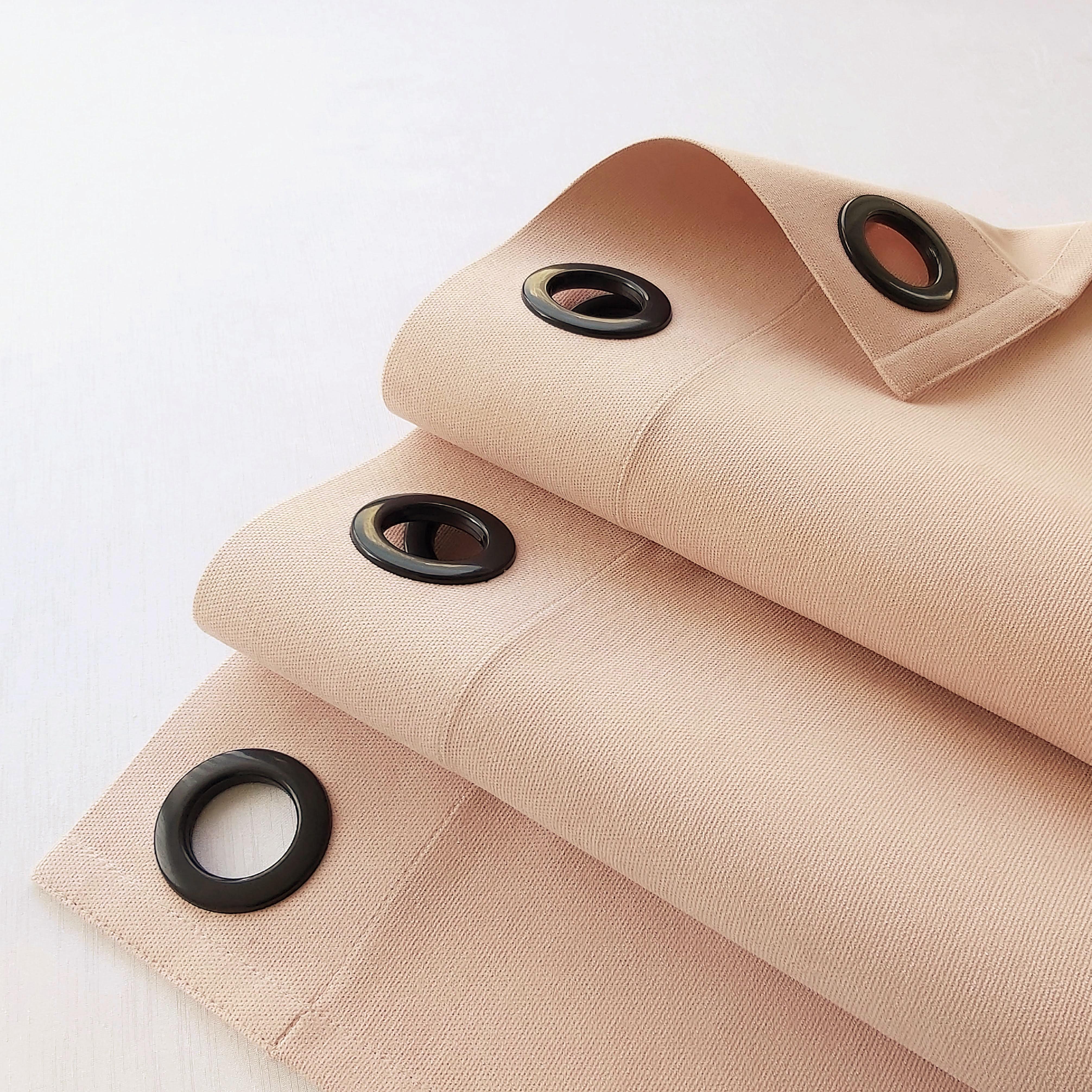 Штора на черных люверсах 140х250 см микровелюр 1 шт. Розово-персиковый (5801528-MT1/140-BL) - фото 4 Штора на черных люверсах 140х250 см микровелюр 1 шт. Розово-персиковый (5801528-MT1/140-BL) - фото 4