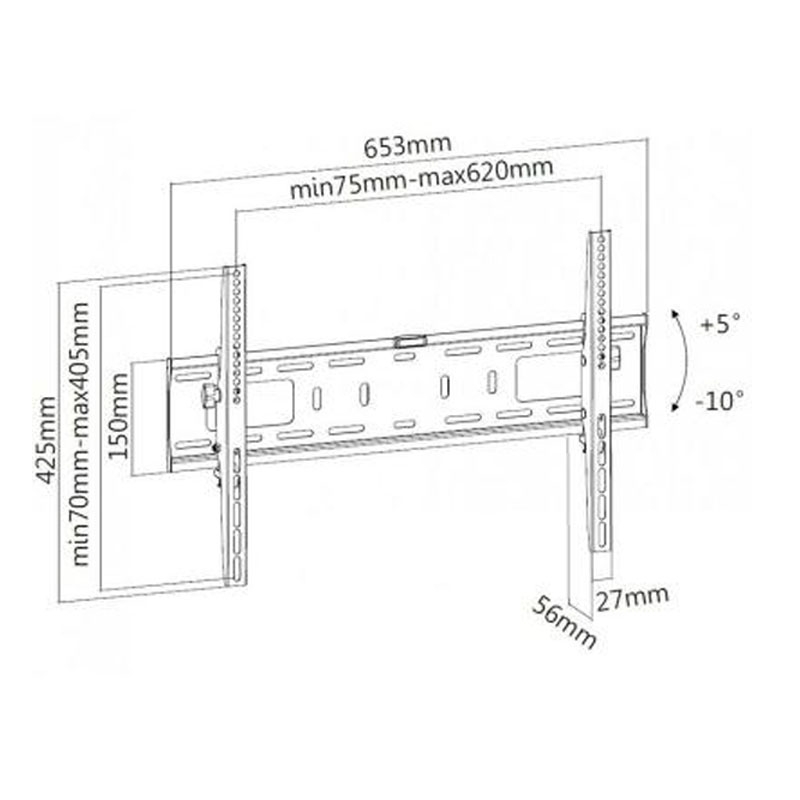 Крепление для телевизора ITech PLB2 настенное 37-70" (tf5633) - фото 8