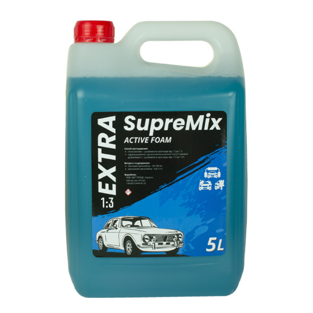 Активная пена для бесконтактной мойки SupreMix EXTRA 1:3 5 л