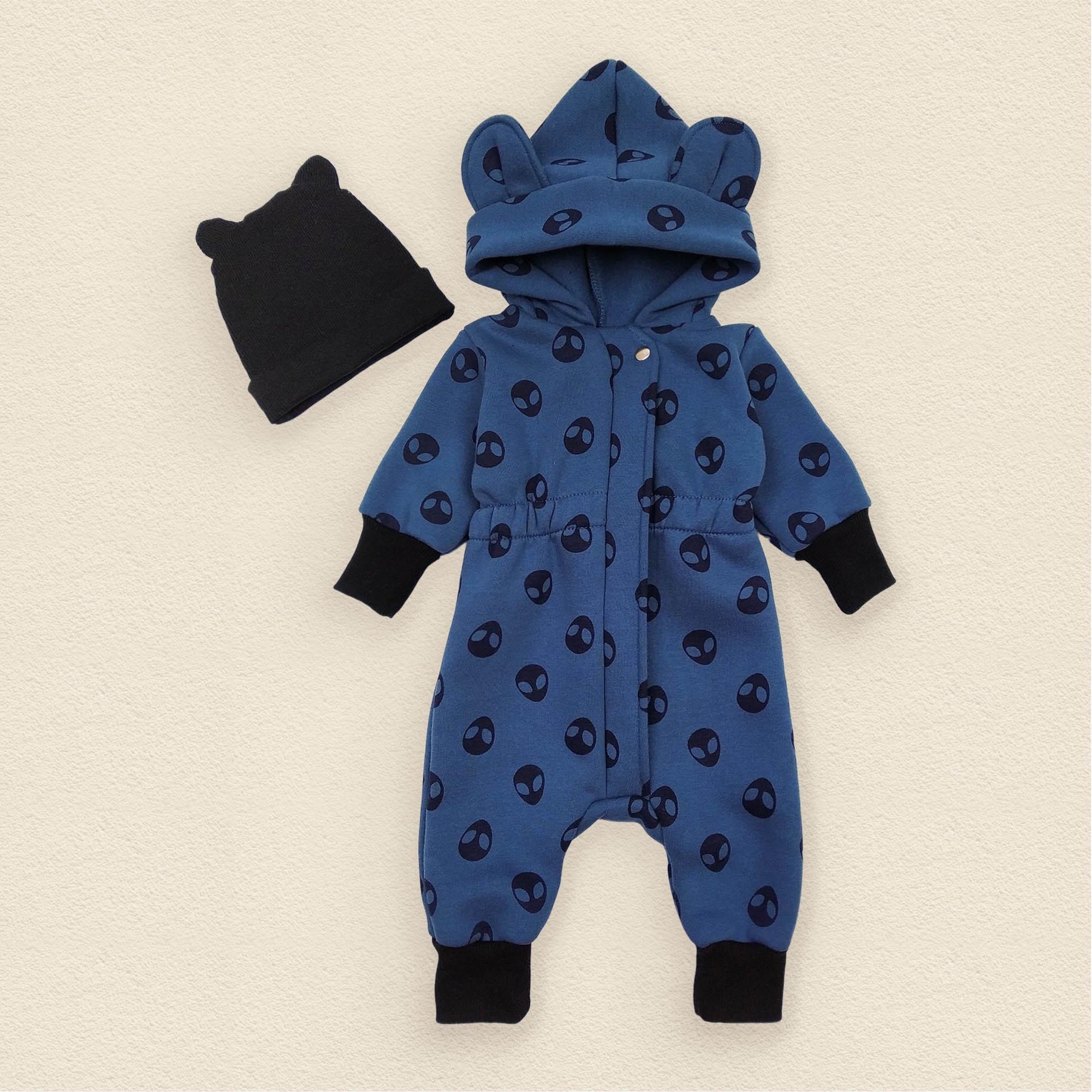 Комбинезон детский Dexter's Aliens 2142 74 см Синий (d2142-22)