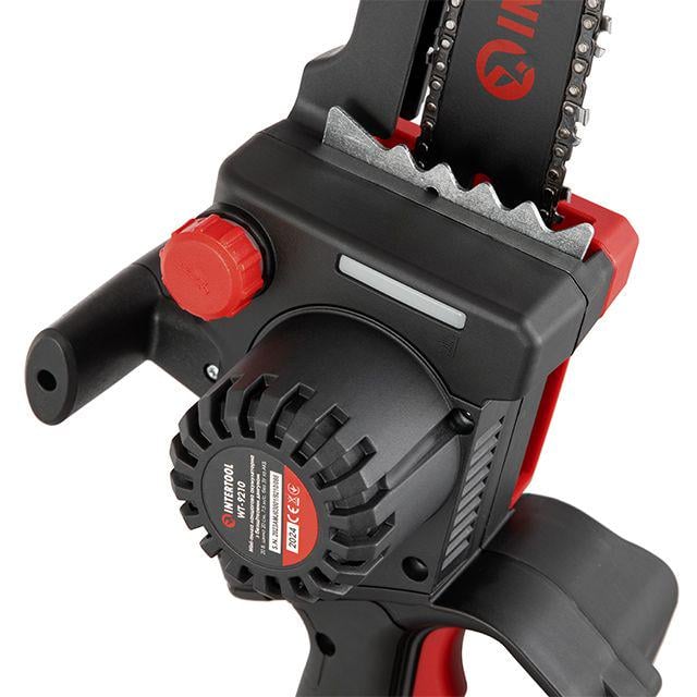 Пила цепная аккумуляторная Intertool WT-9210 Storm с бесщеточным двигателем 20 В шина 20 см 7,5 м/с без ЗУ и АКБ (25507490) - фото 5
