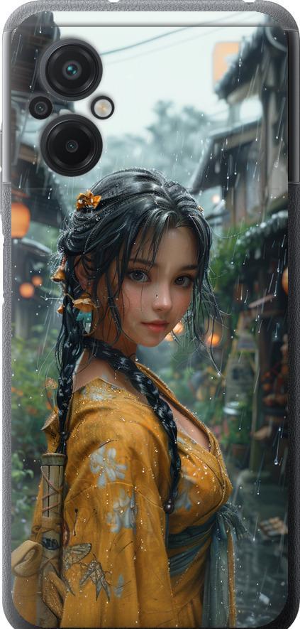 Чехол на Xiaomi Poco M5 Anime-girl (6133u-2767-42517)