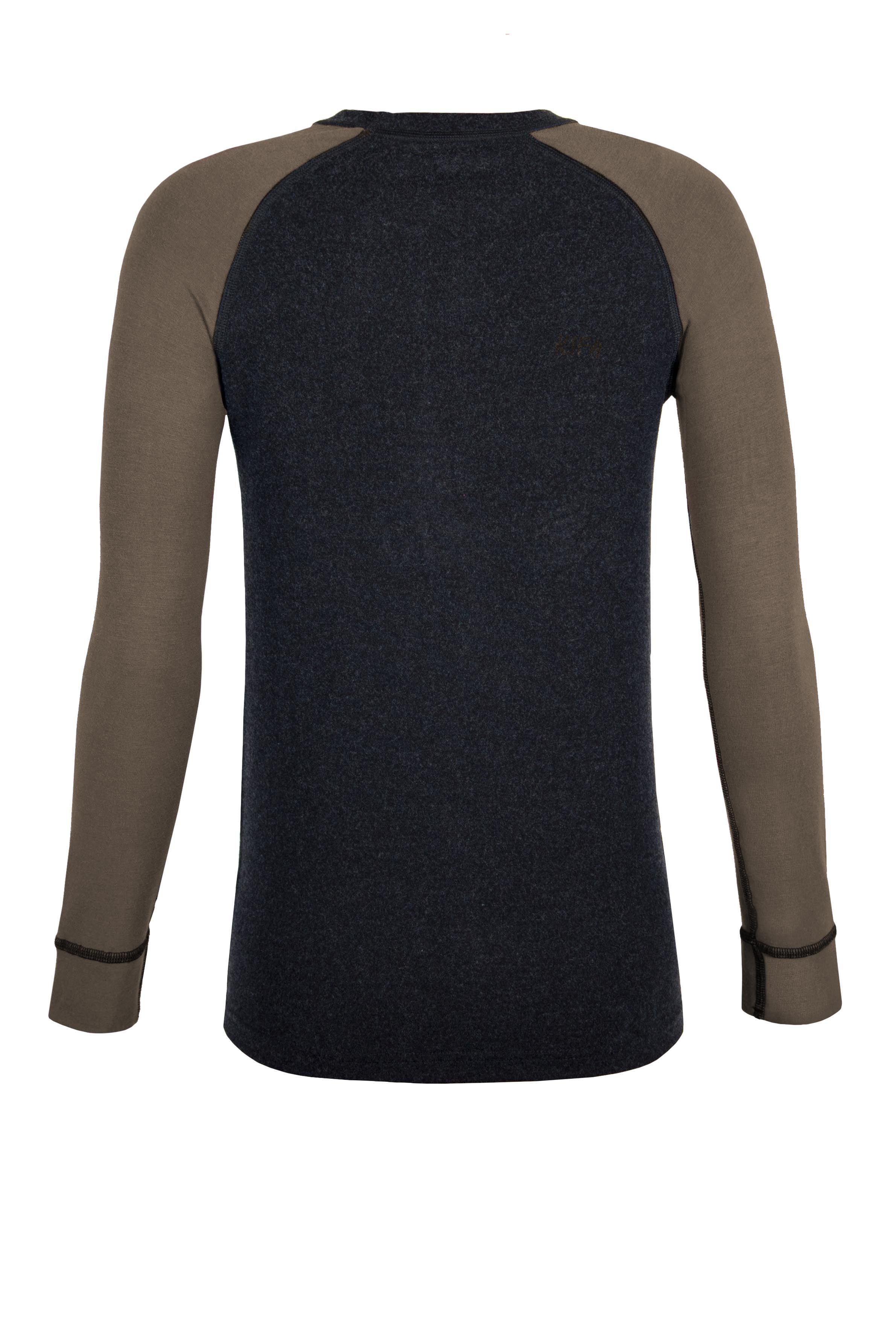 Термоджемпер детский KIFA для мальчика Серый/Черный (ФДМ-209) - фото 2