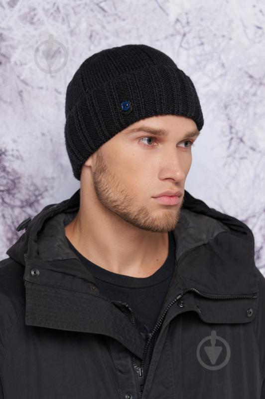 Мужская шапка «Штефан» Braxton черный 56-59