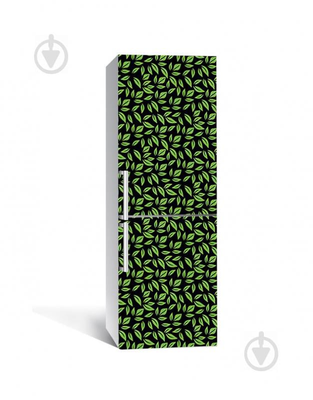 Наклейка на холодильник Zatarga «Ботаникум» 650х2000 мм виниловая 3Д наклейка декор на кухню самоклеящаяся
