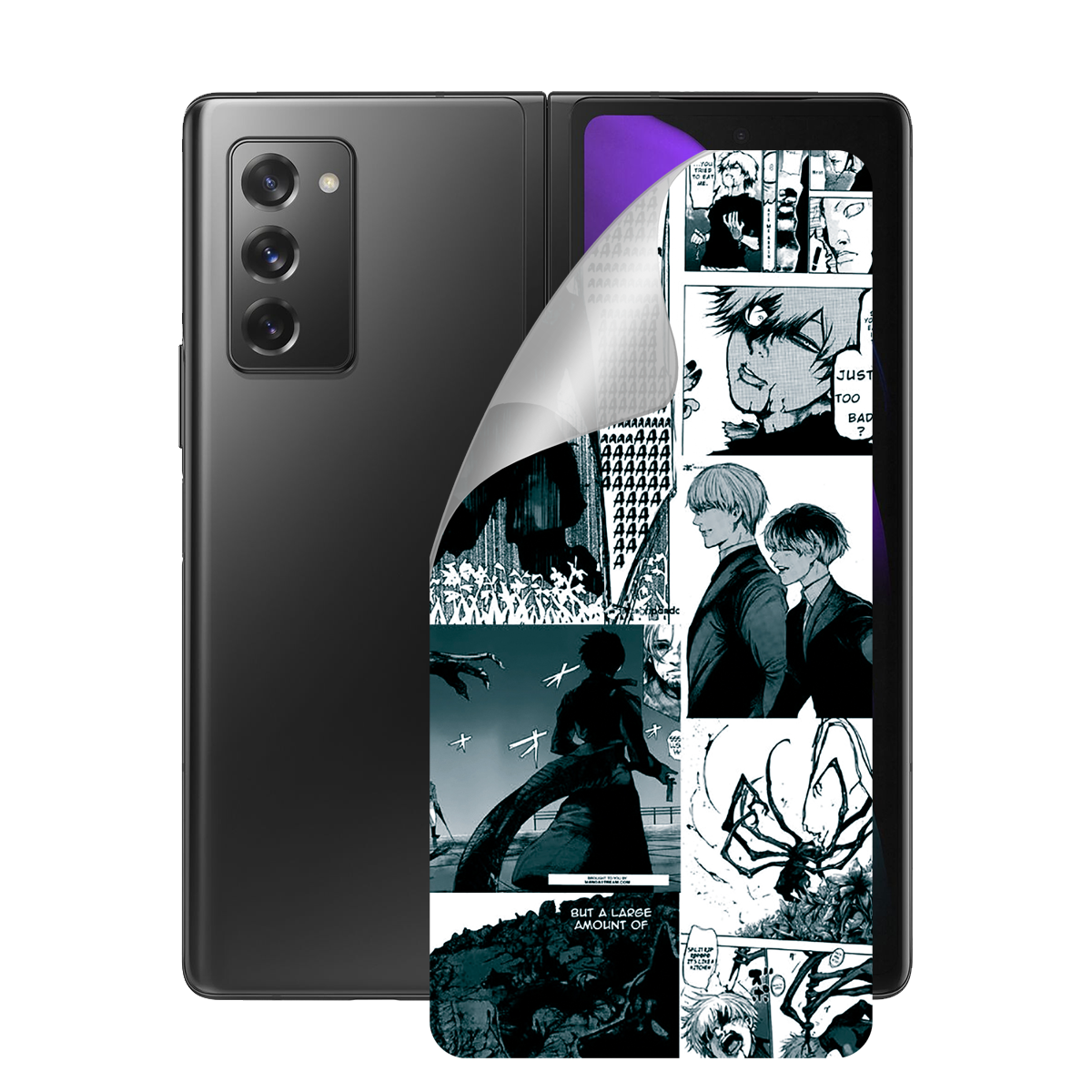 Защитная виниловая пленка Print Armor на корпус смартфона Samsung Galaxy Fold3 5G (PF2-P02CSM-001-046)