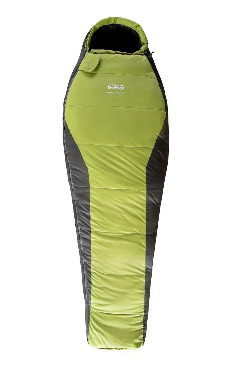 Спальник демісезонний Tramp Fjord Long UTRS-094L лівий 225/80-55 Сірий (iz16957)