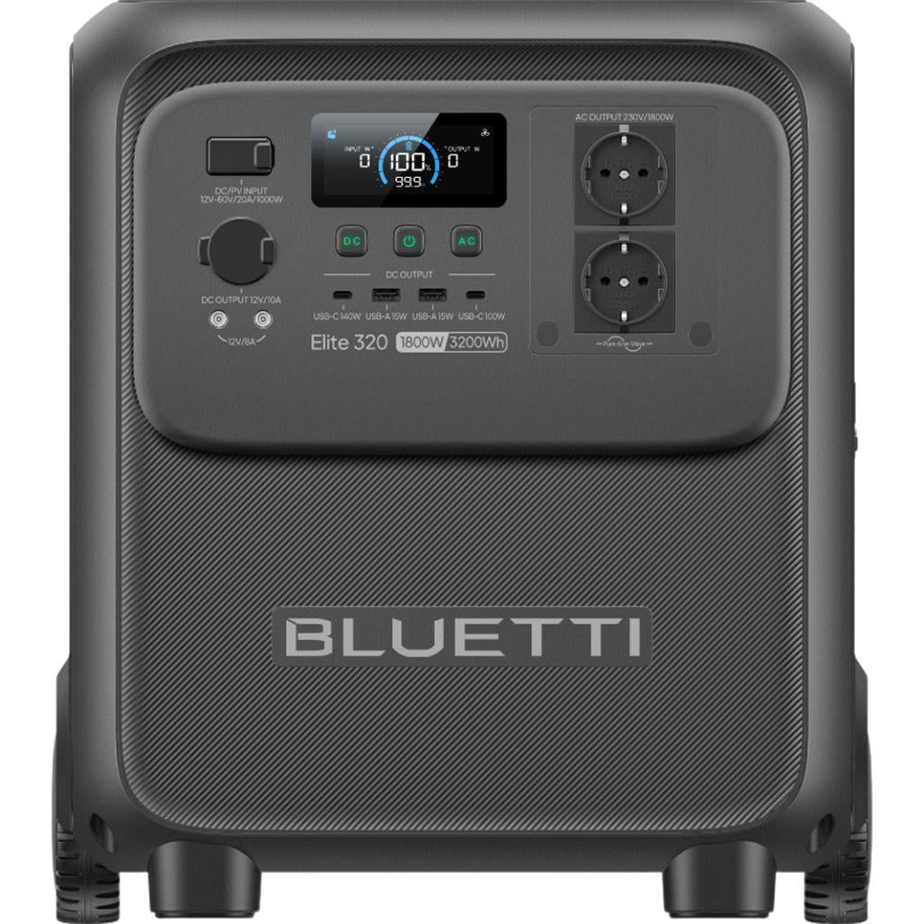Зарядная станция BLUETTI Elite 320 Black (P-EL320-EU-GY-10)